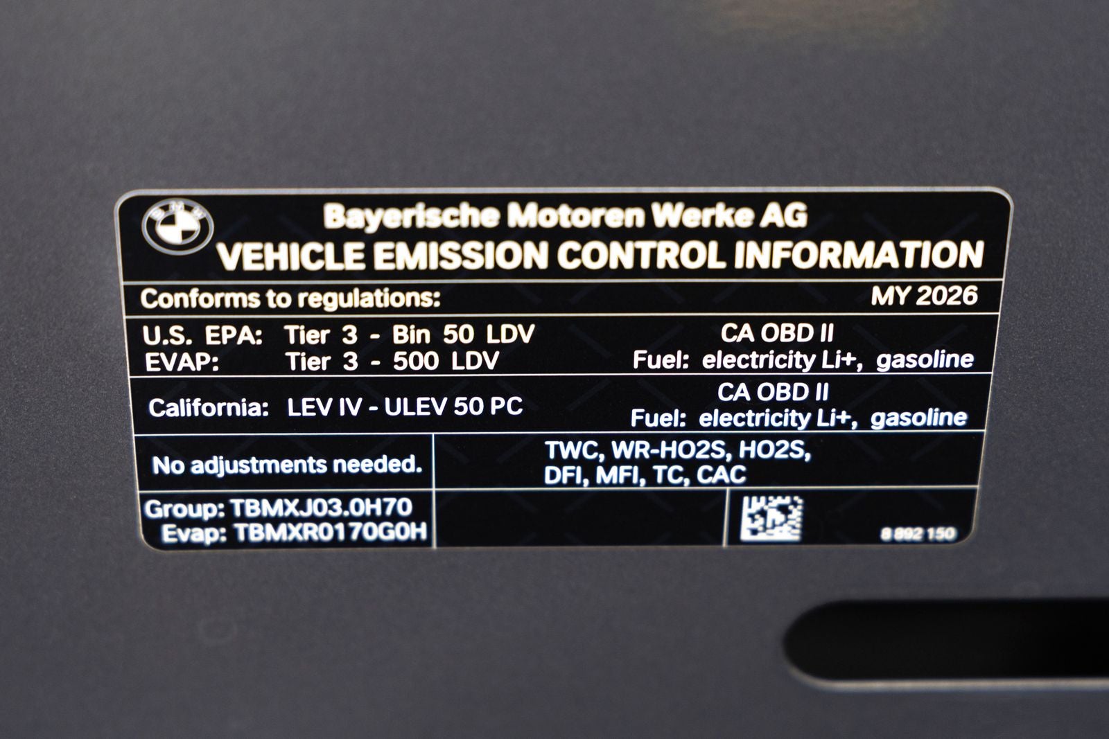 2026 BMW 7 Series 750e xDrive