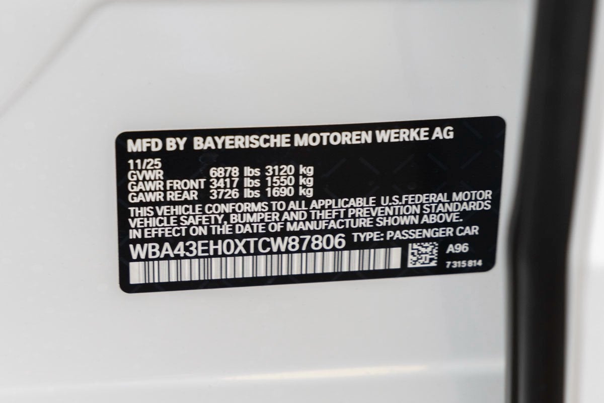 2026 BMW 750e xDrive 750e xDrive