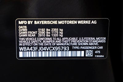 2027 BMW 5 Series 530i