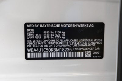 2019 BMW 430i 430i Gran Coupe