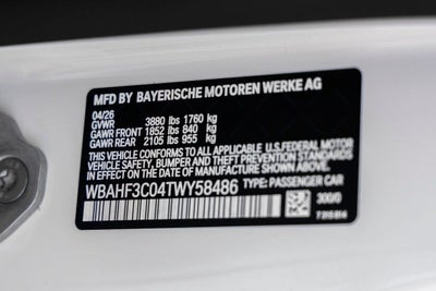 2026 BMW Z4 sDrive30i
