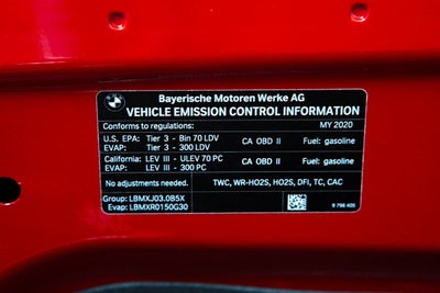 2020 BMW Z4 sDrive M40i