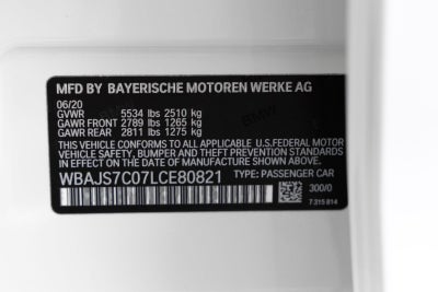 2020 BMW 5 Series M550i xDrive