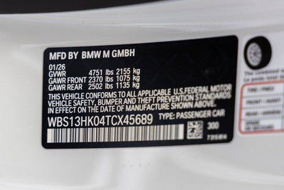 2026 BMW M4 Base