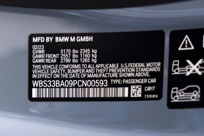 2023 BMW M4 Competition