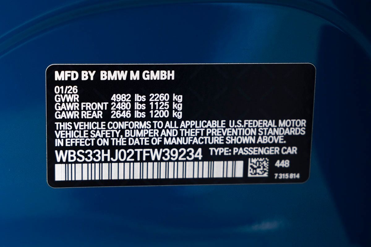 2026 BMW M3 Competition