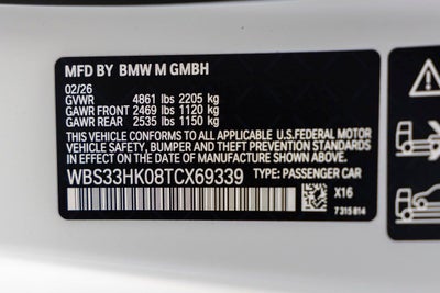 2026 BMW M4 Competition