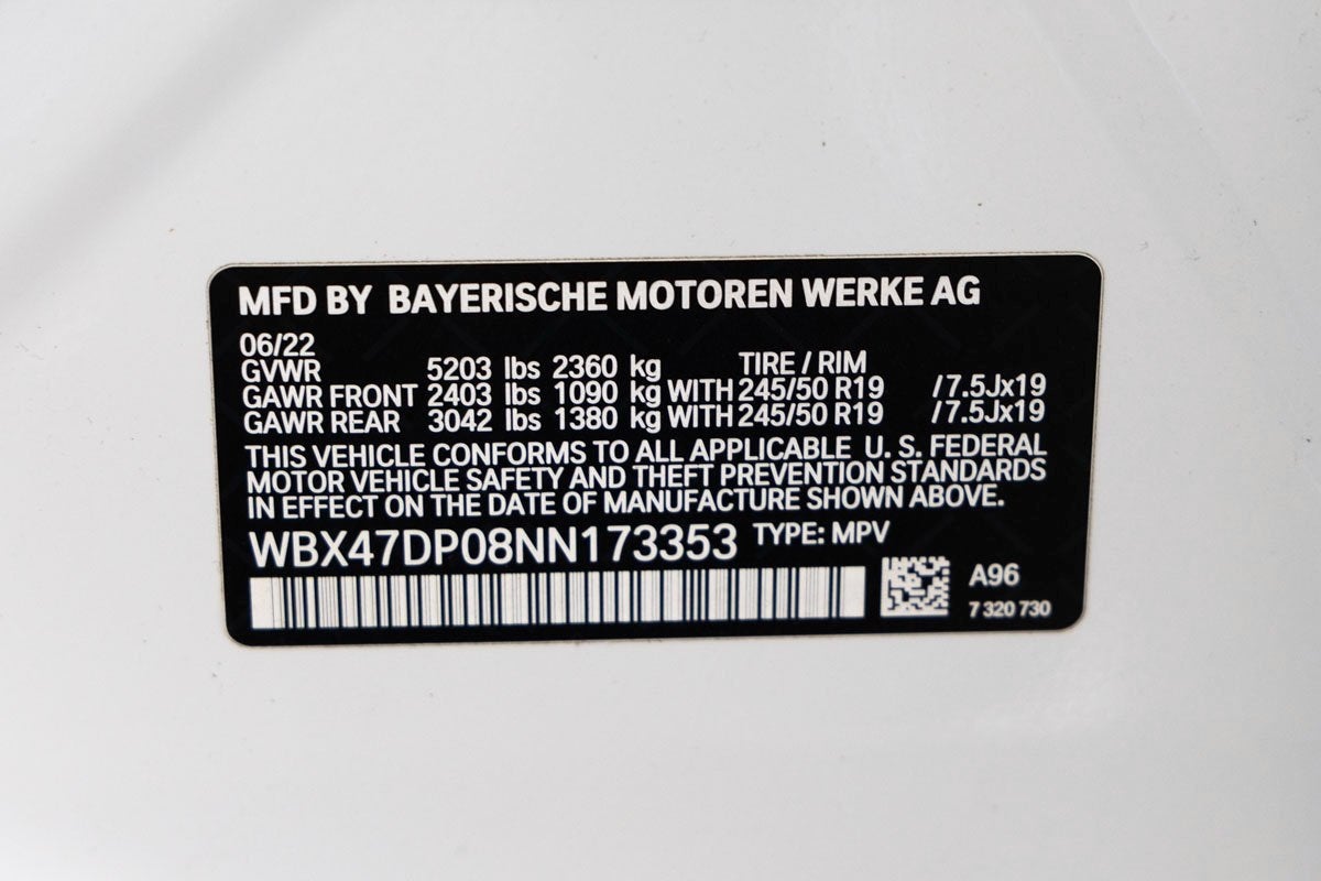 2022 BMW X3 sDrive30i