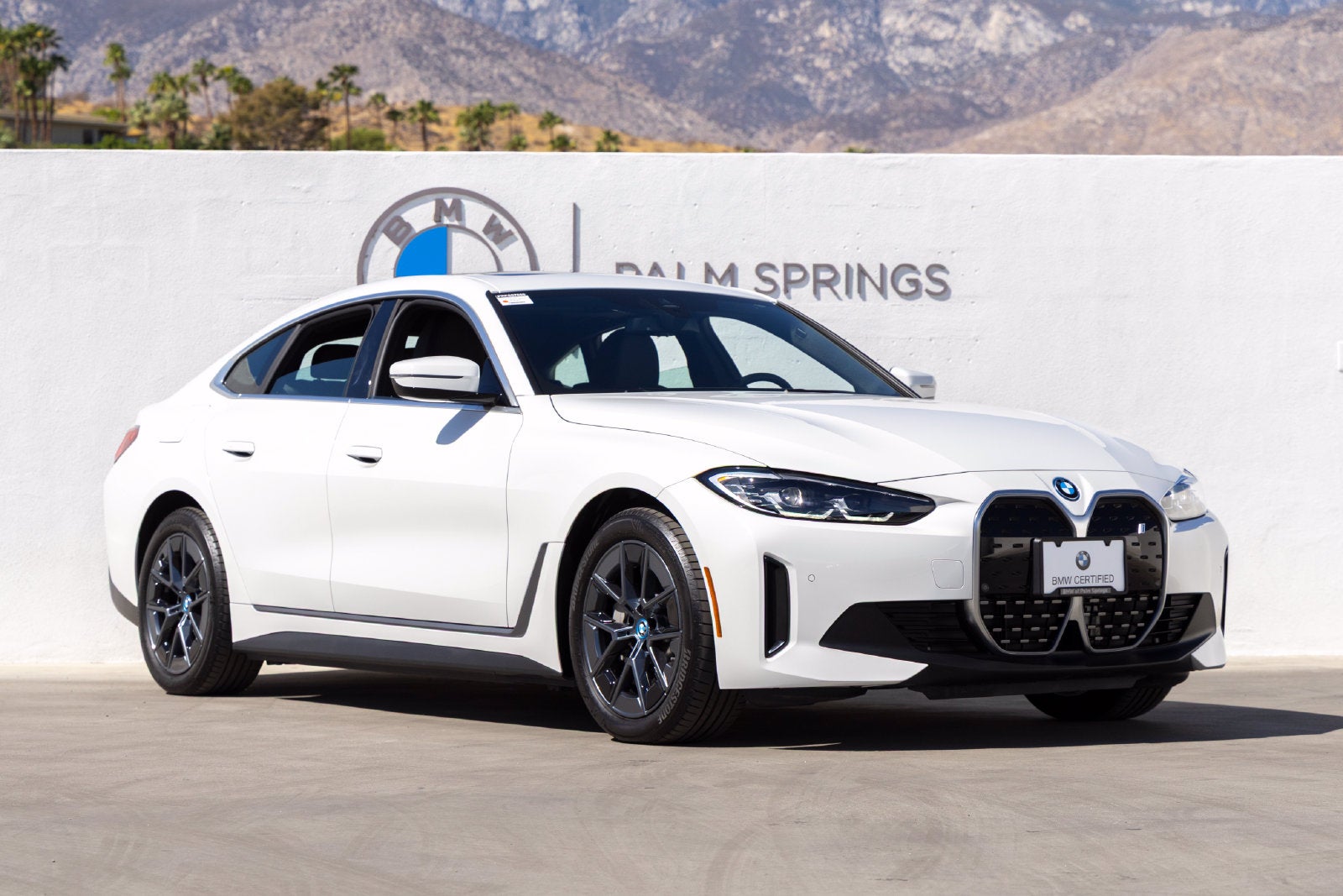Certified 2024 BMW i4 35 with VIN WBY43AW07RFS07855 for sale in Palm Springs, CA