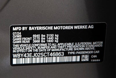 2025 BMW i7 eDrive50 eDrive50