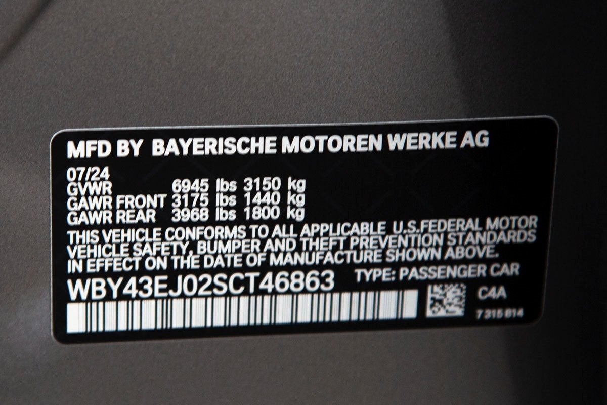 2025 BMW i7 eDrive50 eDrive50