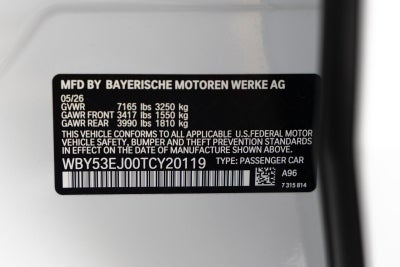 2026 BMW i7 xDrive60