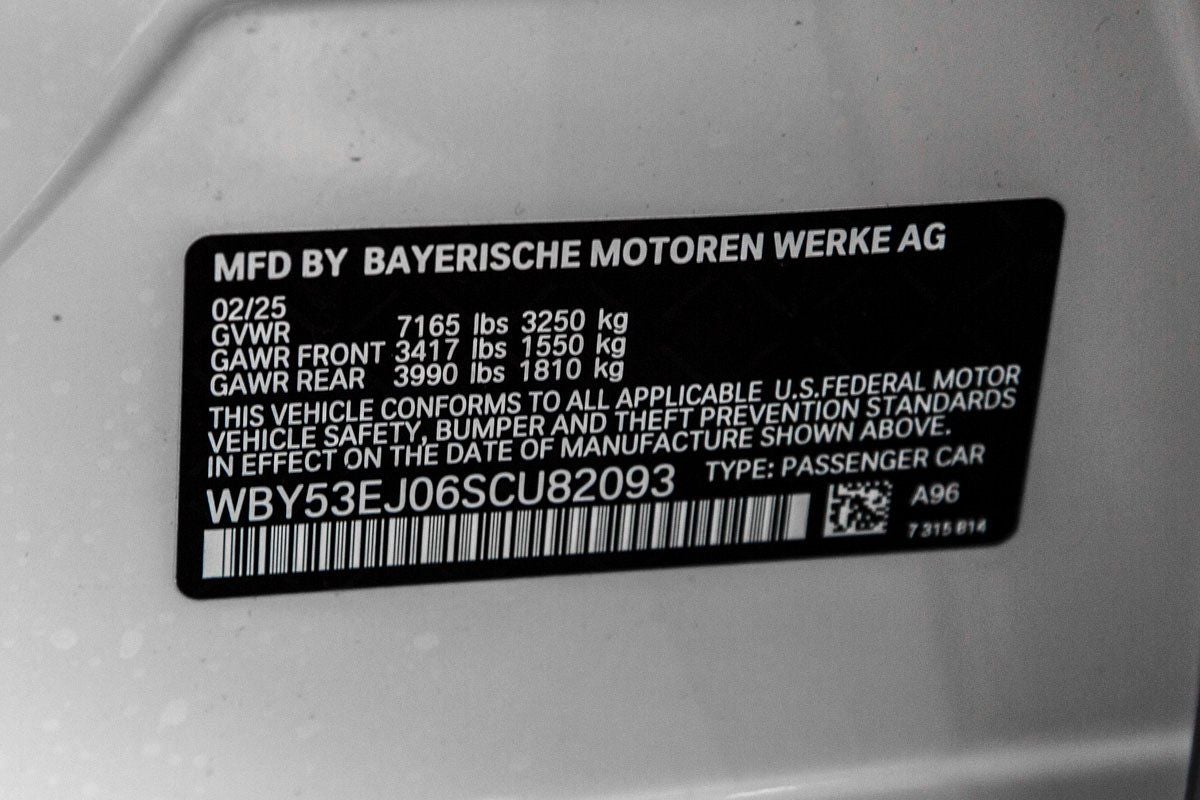 2025 BMW i7 xDrive60