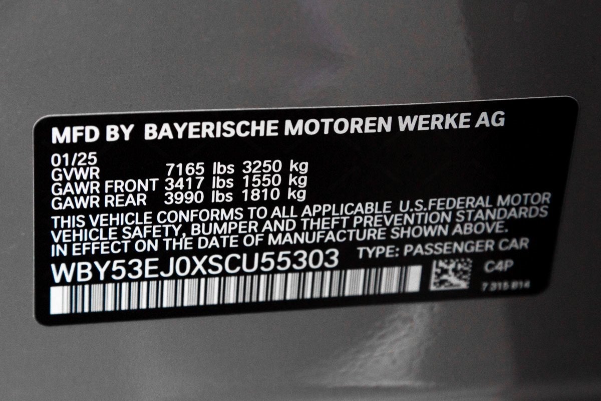 2025 BMW i7 xDrive60 xDrive60