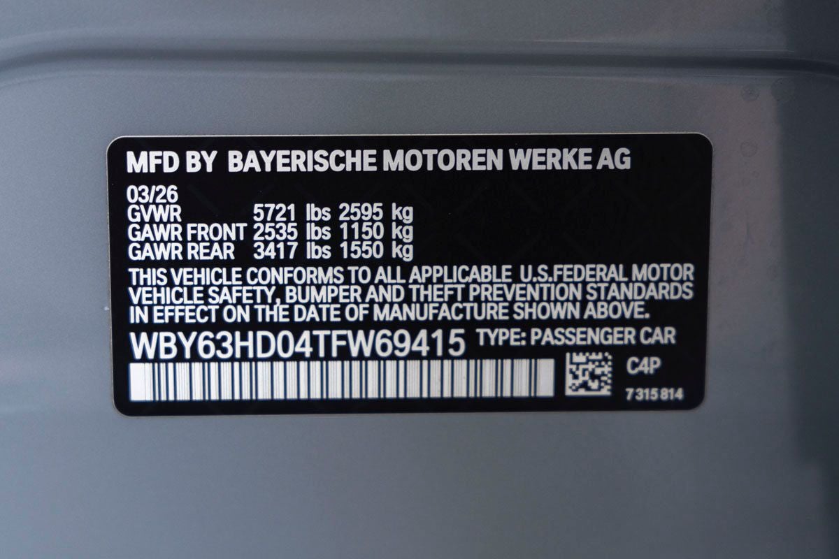 2026 BMW i4 eDrive40