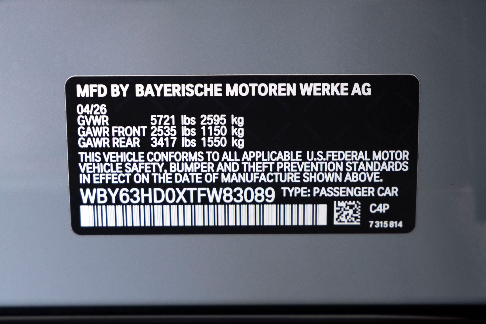 2026 BMW i4 eDrive40