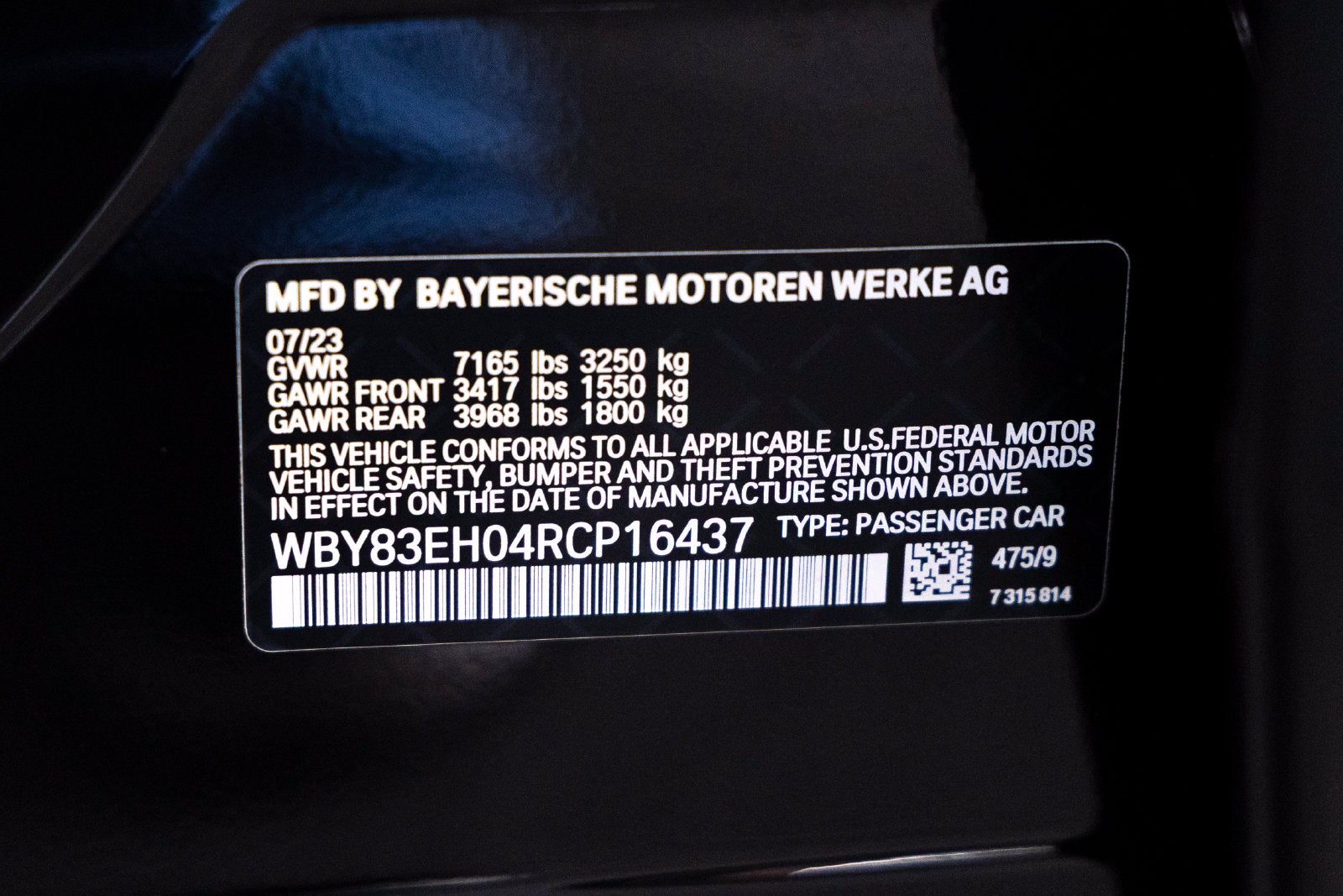 2024 BMW i7 M70 M70