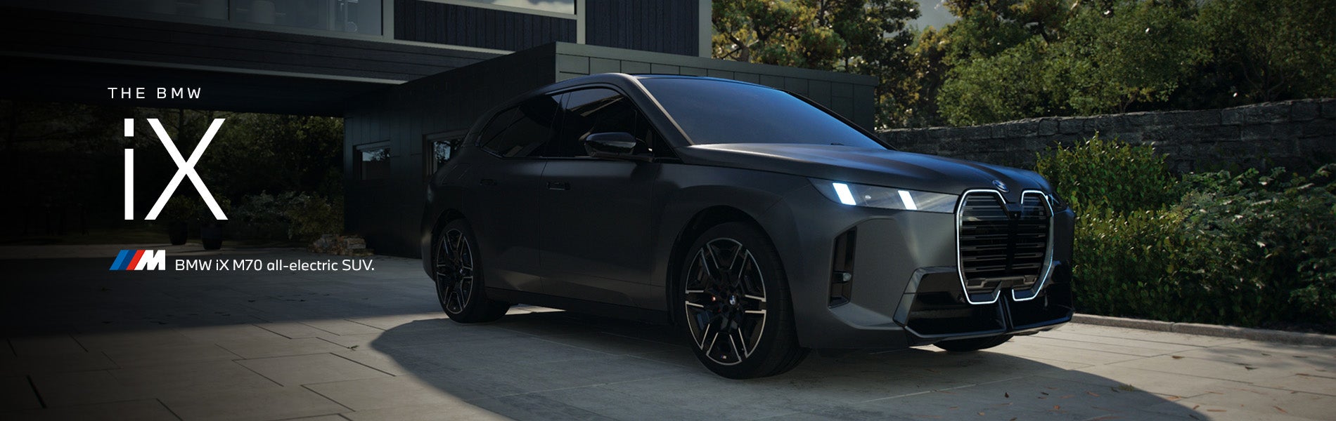 The BMW iX M70 parked. Click to learn more. | BMW of Palm Springs in Palm Springs CA