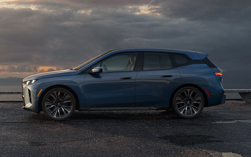 The BMW iX parked sideways shot. | BMW of Palm Springs in Palm Springs CA