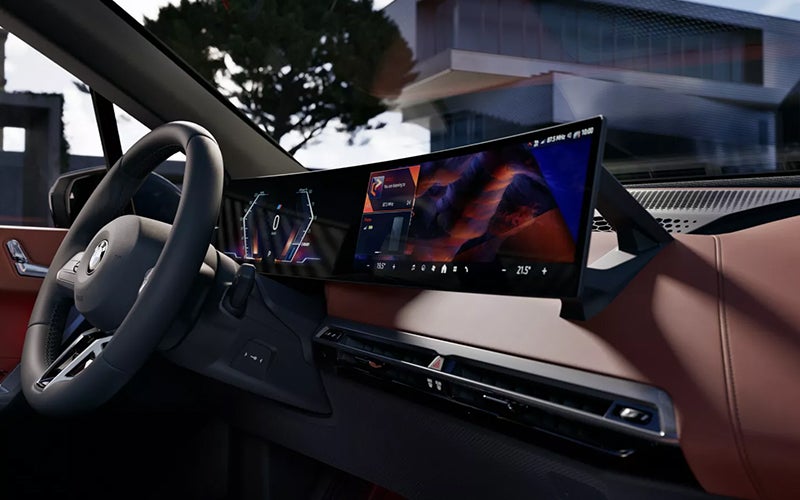 The BMW iX Curved Display. | BMW of Palm Springs in Palm Springs CA