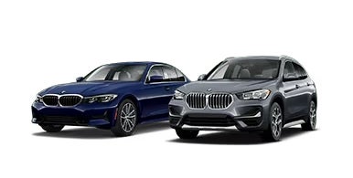 Navy blue and dark grey BMW image icons. | BMW of Palm Springs in Palm Springs CA