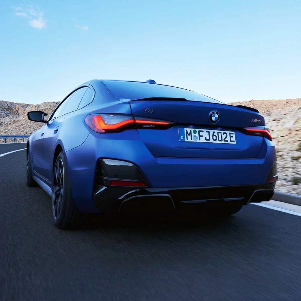 BMW i4 Superior handling | BMW of Palm Springs in Palm Springs CA