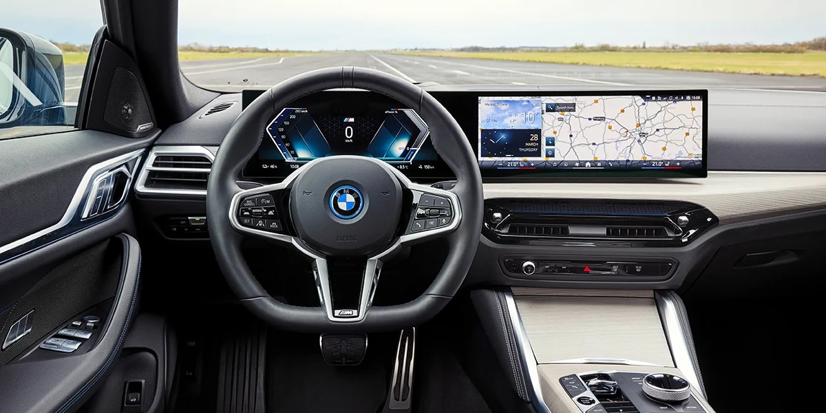 2026 BMW iX xdrive45 infotainment