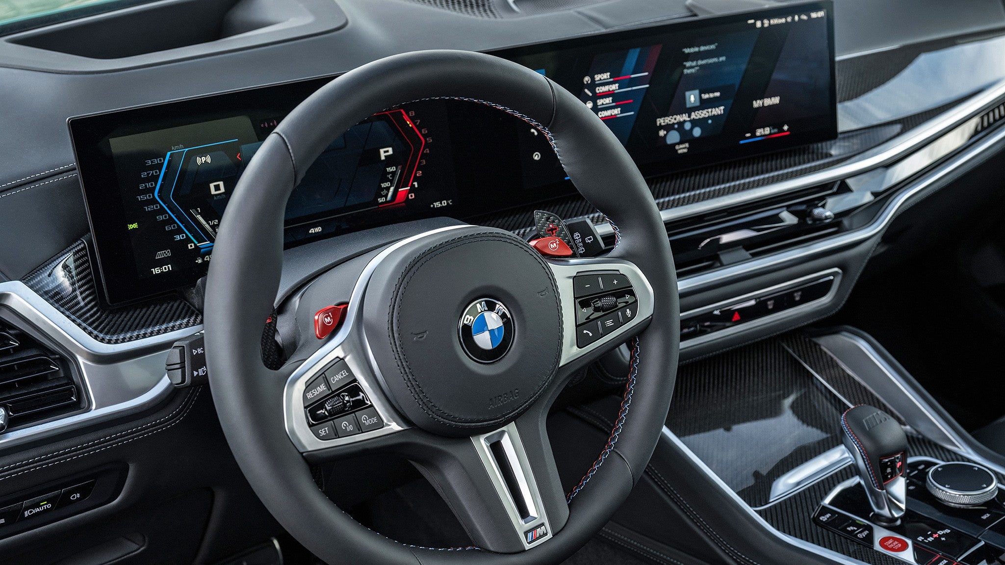 2026 BMW X5 left front view in Palm Springs, CA