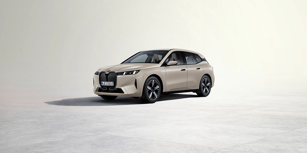 2026 BMW iX xdrive45 Dune Grey Metallic in Palm Springs, CA