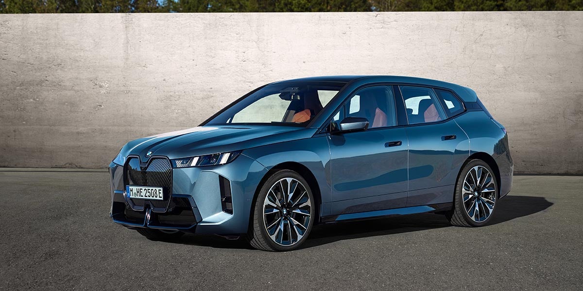 2026 BMW iX exterior in Palm Springs, CA