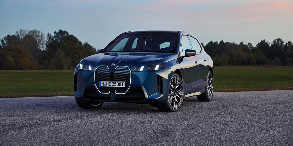 New 2026 BMW iX xdrive45 front facing