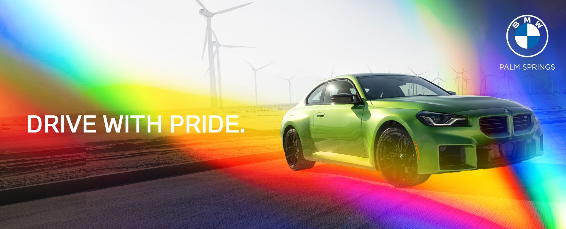 BMW of Palm Springs, proud sponsor of the 2026 Greater Palm Springs Pride Parade