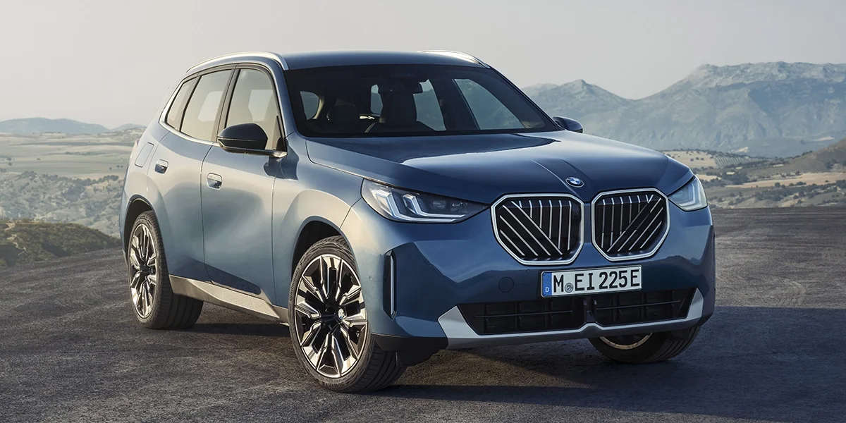 New 2026 BMW iX xdrive45 front facing